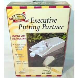 Clubhouse Collection Executive Golf Putting Partner Trainer With Ball Return